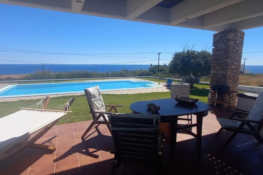 Cristelia Seafront & Pool Villa Lacónia Exterior foto