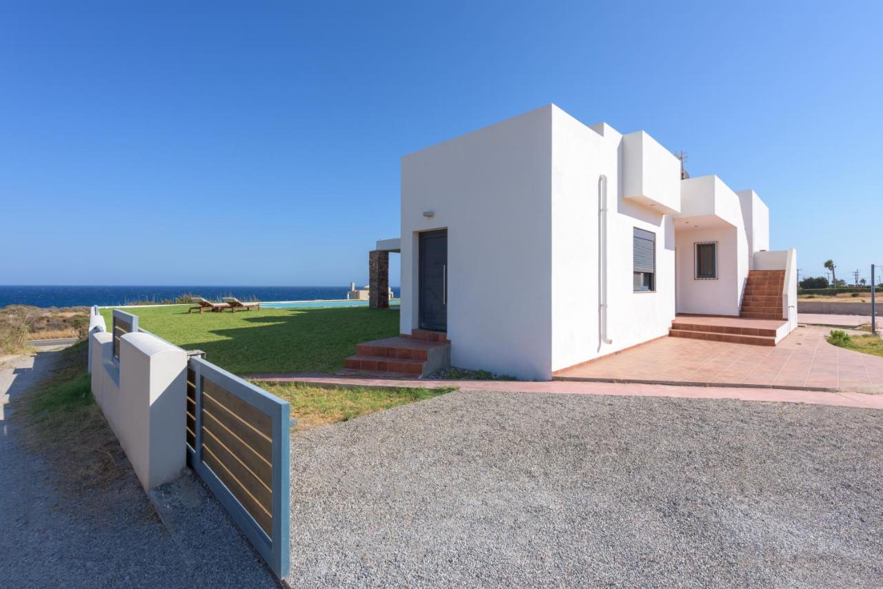 Cristelia Seafront & Pool Villa Lacónia Exterior foto