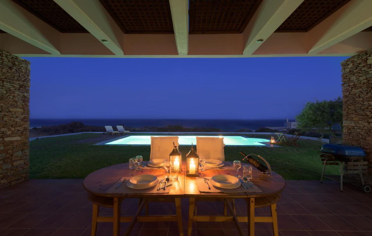 Cristelia Seafront & Pool Villa Lacónia Exterior foto